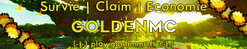 GoldenMc serveur survival
