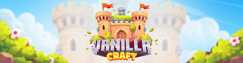 Banniere du serveur minecraft VanillaCraft
