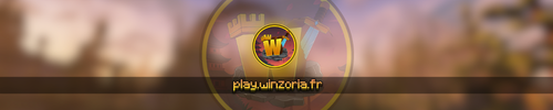 Banniere du serveur minecraft Winzoria