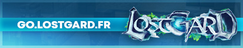 Banniere du serveur minecraft Lostgard
