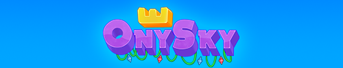 Banniere du serveur minecraft OnySky