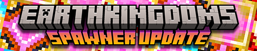 Banniere du serveur minecraft EarthKingdoms