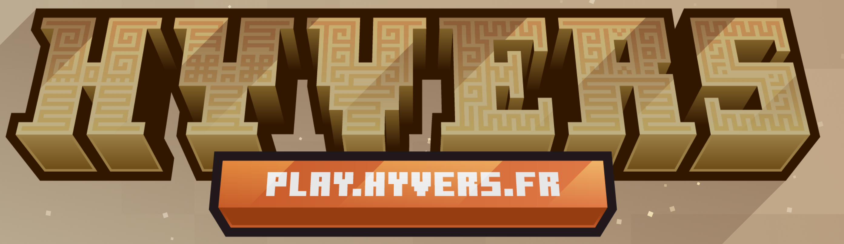 Banniere du serveur minecraft HYVERS