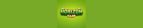 Banniere du serveur minecraft Horizon SMP
