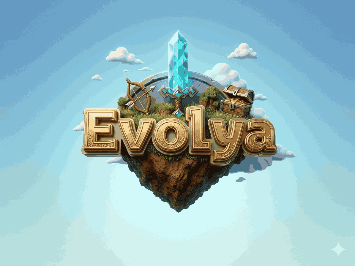 Banniere du serveur minecraft Evolya