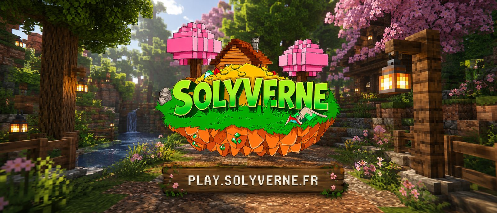 Banniere du serveur minecraft Solyverne