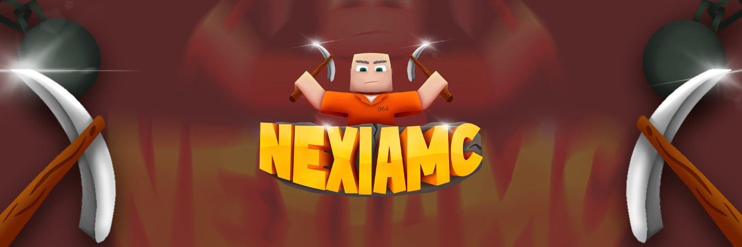 Banniere du serveur minecraft NexiaMC