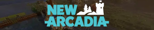 Banniere du serveur minecraft Arcadia
