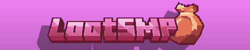 Banniere du serveur minecraft LootSMP