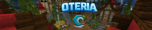 Banniere du serveur minecraft Oteria