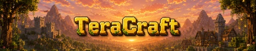 Banniere du serveur minecraft TeraCraft