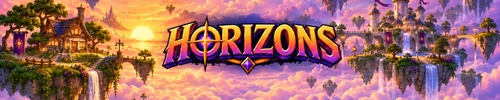 Banniere du serveur minecraft Horizons